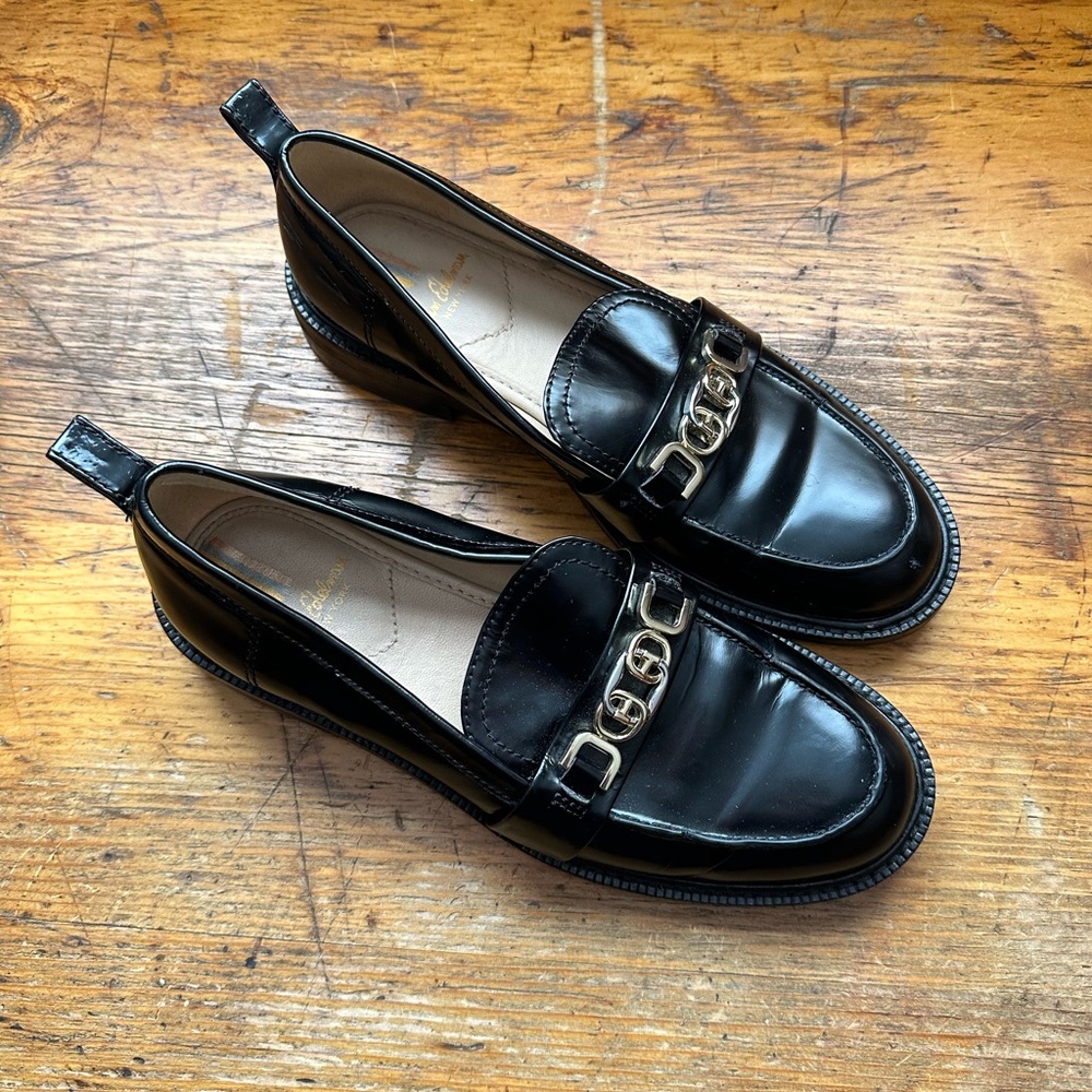 Sam Edelman Black Christy Loafers